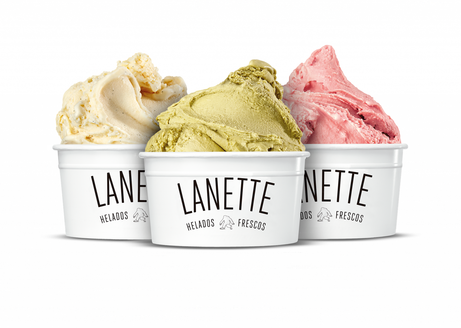 Tarrinas de helado Lanette